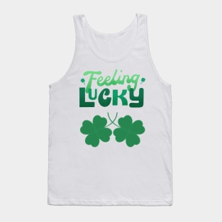 Saint Patricks Day, Feeling Lucky Tank Top